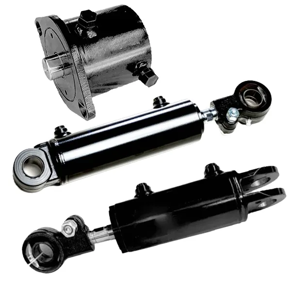 Gaffeltruck tilt cylinder