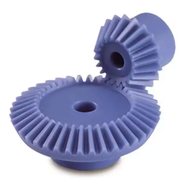 Plastiske skrå gear